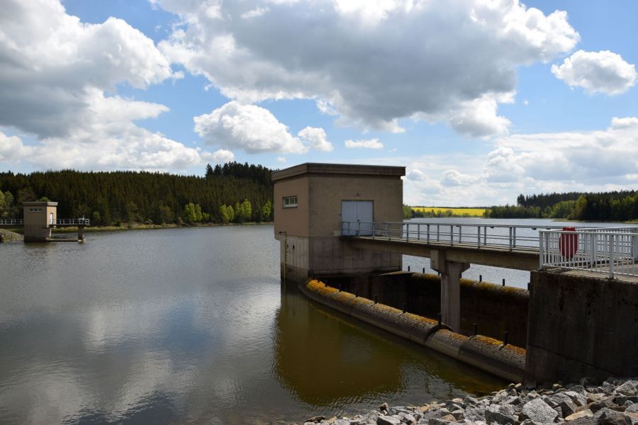 Talsperre Lössau - Thüringer Fernwasserversorgung